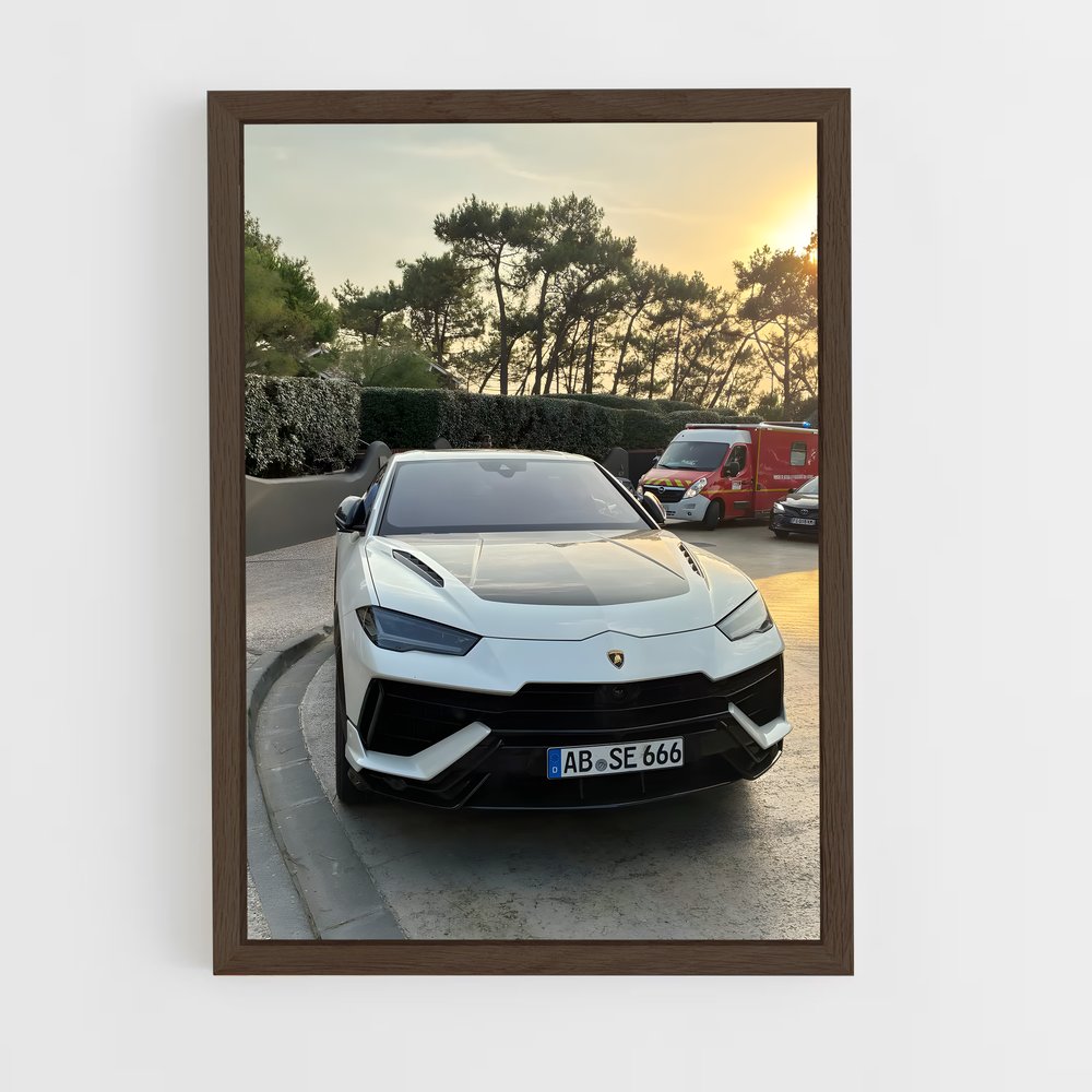 Poster L'Aigle de la Route – affiche Lamborghini (vue 5)